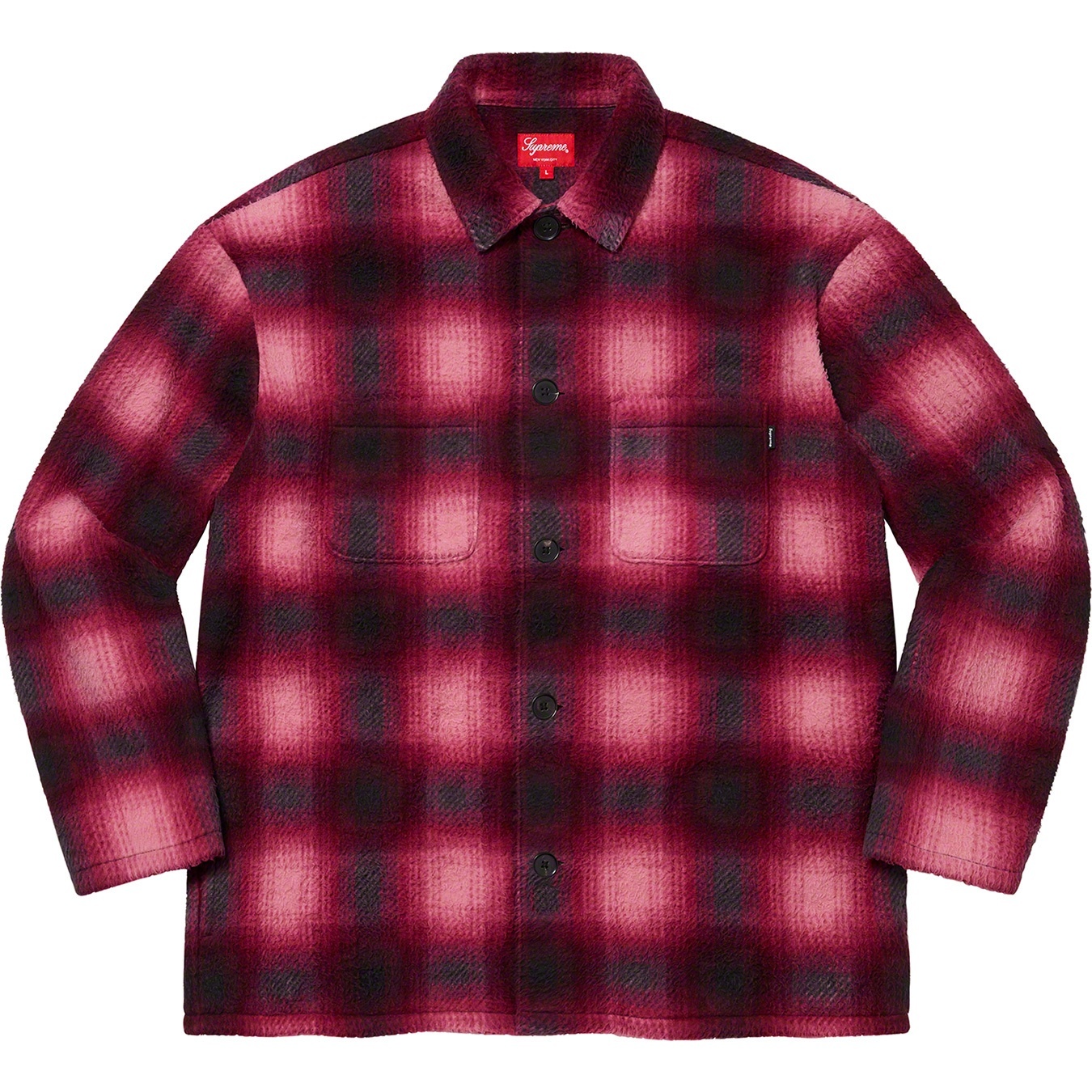 Shadow Plaid Fleece Shirt view 3